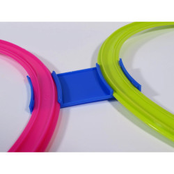 Barevné skákací kroužky 10 ks průměr 27 cm se spojkami