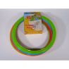 Barevné skákací kroužky 10 ks průměr 27 cm se spojkami