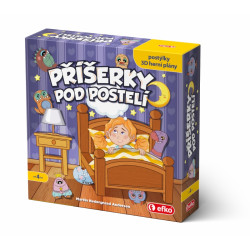 Příšerky pod postelí - dětská postřehová hra