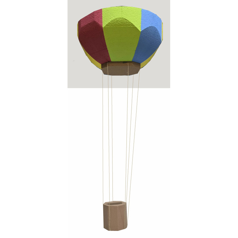 Horkovzdušný balón 3D