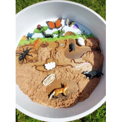 Pod zemí – Podložka do Play Tray