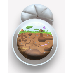 Pod zemí – Podložka do Play Tray