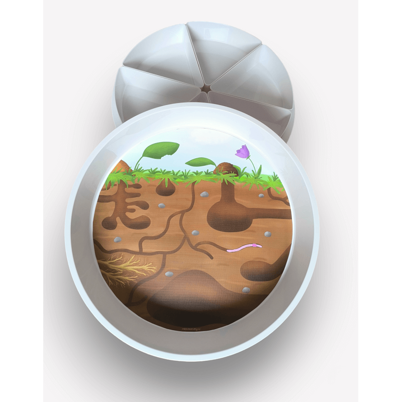 Pod zemí – Podložka do Play Tray