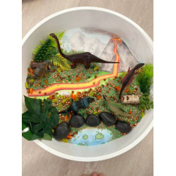 Země dinosaurů – Podložka do Play Tray