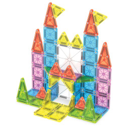 Magna-Tiles Magnetická stavebnice Travel Set Deluxe 55 dílů