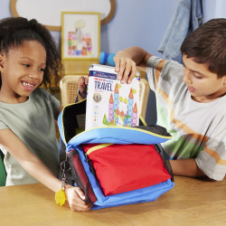 Magna-Tiles Magnetická stavebnice Travel Set Deluxe 55 dílů