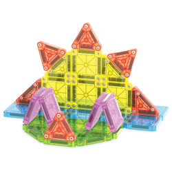 Magna-Tiles Magnetická stavebnice Travel Set Deluxe 55 dílů