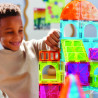 Magna-Tiles Magnetická stavebnice City Center 110 dílů