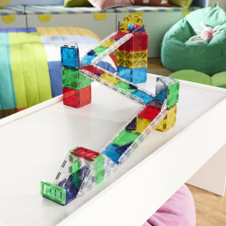 Magna-Tiles Magnetická stavebnice Rail Racers Deluxe 90 dílů