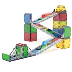 Magna-Tiles Magnetická stavebnice Rail Racers Deluxe 90 dílů
