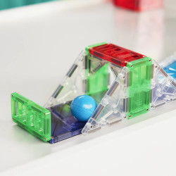 Magna-Tiles Magnetická stavebnice Rail Racers Deluxe 90 dílů