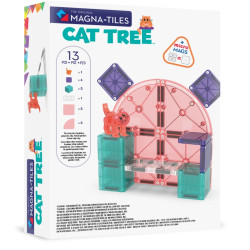 Magna-Tiles Magnetická stavebnice Cat Tree 13 dílů