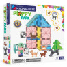 Magna-Tiles Magnetická stavebnice Puppy Park 27 dílů