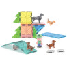 Magna-Tiles Magnetická stavebnice Puppy Park 27 dílů