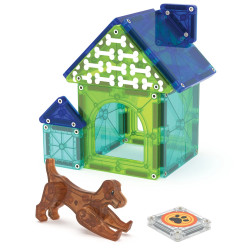 Magna-Tiles Magnetická stavebnice Dog House 13 dílů