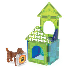 Magna-Tiles Magnetická stavebnice Dog House 13 dílů