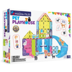 Magna-Tiles Magnetická stavebnice Pet Playhouse 50 dílů