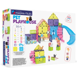 Magna-Tiles Magnetická stavebnice Pet Playhouse 50 dílů