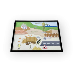 Stavba - Podložka na světelný panel A2/A3