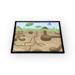 Pod zemí - Podložka na světelný panel A2/A3