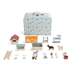 2Kids Toys Domeček pro mazlíčky v kufříku