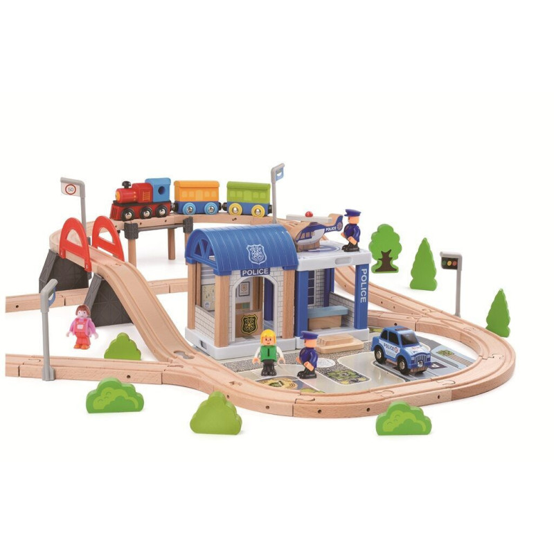 2Kids Toys Vláčkodráha Město 90 dílů
