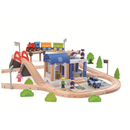 2Kids Toys Vláčkodráha Město 90 dílů