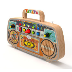 2Kids Toys Activity board Dřevěné FM rádio