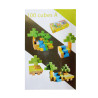 Magnetická stavebnice Minecraft Stromy a vodopád s postavičkou 101ks