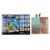 Velká magnetická stavebnice Minecraft Iron Diamond Gold TNT 220ks
