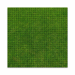 Designová podložka na stavění - tráva 25,5 x 25,5 cm