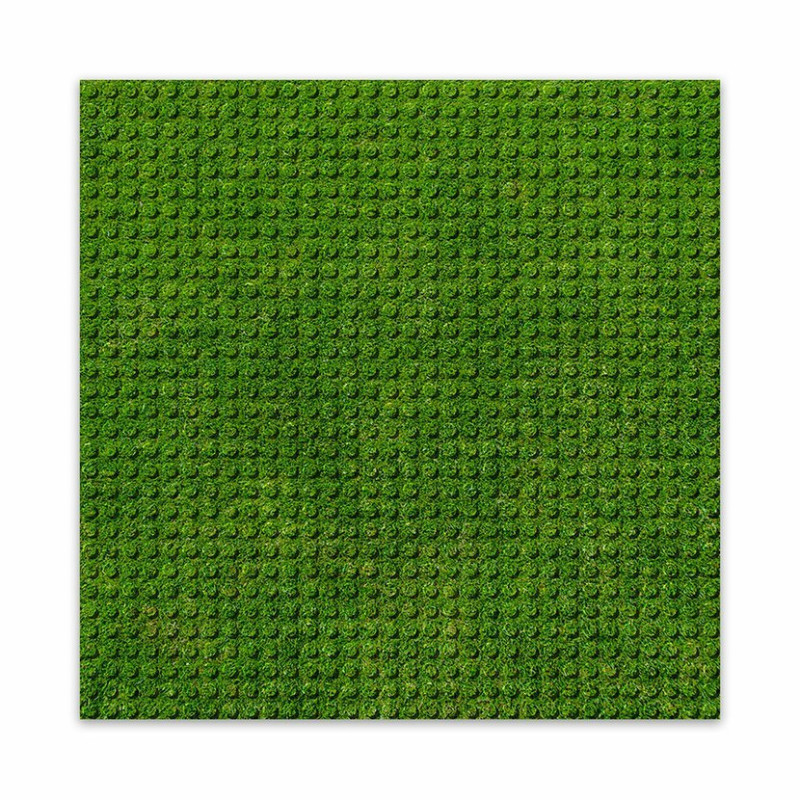 Designová podložka na stavění - tráva 25,5 x 25,5 cm