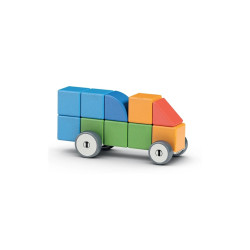 GEOMAG Magicube Tvary 128 dílů, magnetická stavebnice