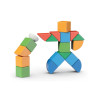 GEOMAG Magicube Tvary 128 dílů, magnetická stavebnice