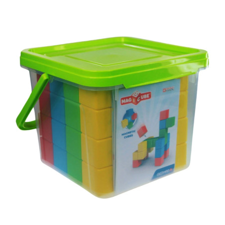 GEOMAG Magicube Počítání 64 kostek, 180 klipů, magnetická stavebnice