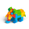 GEOMAG Magicube Tvary 140 dílů, 24 karet, magnetická stavebnice