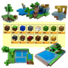 Minecraft Jungle Creek XXL Magnetická stavebnice 300ks