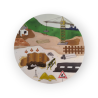 Staveniště - Podložka na světelný stůl KULATÝ