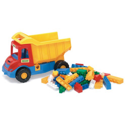 Auto multi truck s kostkami
