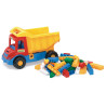 Auto multi truck s kostkami