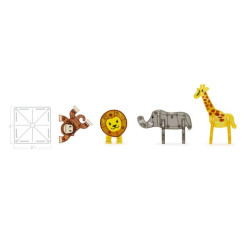Magnetická stavebnice MAGNA TILES - Safari 25 dílů