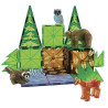 Magnetická stavebnice MAGNA TILES - Lesní zvířátka 25 dílů