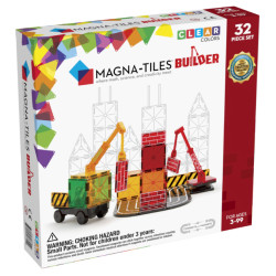 Magnetická stavebnice MAGNA TILES - Stavba 32 dílů