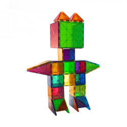 Magnetická stavebnice MAGNA TILES - 100 dílů