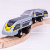 Vláček  Rychlík Eurostar E320 + 3 koleje