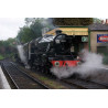 Dřevěná replika lokomotivy - Black 5 engine