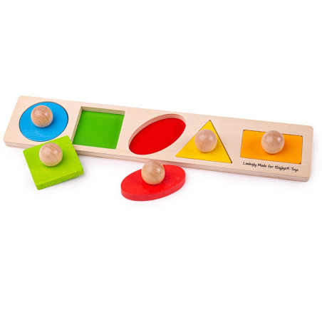 Vkládací puzzle tvary