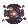 Kulaté podlahové puzzle Sluneční soustava