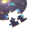 Kulaté podlahové puzzle Sluneční soustava