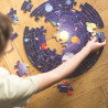 Kulaté podlahové puzzle Sluneční soustava